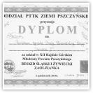 (11/14): Dyplom za udzia w XII Rajdzie Grskim Modziey Powiatu Pszczyskiego - DIABLAK I<br>2 padziernik 2010r.