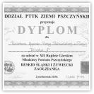 (12/14): Dyplom za udzia w XII Rajdzie Grskim Modziey Powiatu Pszczyskiego - DIABLAK II<br>2 padziernik 2010r.