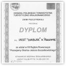 (2/14): Dyplom za udzia w VII Rajdzie Rowerowym dla UKST DIABLAK<br>14.05.2011r.