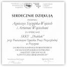 (4/14): Podzikowanie PTTK dla opiekunw Szkolnego Klubu Krajoznawczo - Turystycznego DIABLAK przy Powiatowym Ognisku Pracy Pozaszkolnej w Pszczynie za wyrnienie w VIII edycji konkursu na Najlepszy Szkolny Klub Krajoznawczo - Turystyczny w kategorii szk ponadgimnazjalnych 15 kwietnia 2011r. (podsumowanie wojewdzkie)