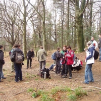 (7/68): Wycieczka: Straconka - Czupel - Gaiki - Prze. u Panienki - Groniczki - Hrobacza  ka - Porbka - Zamek na Woku. 16.11.2008r.