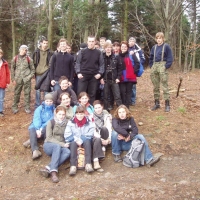 (9/68): Wycieczka: Straconka - Czupel - Gaiki - Prze. u Panienki - Groniczki - Hrobacza  ka - Porbka - Zamek na Woku. 16.11.2008r.