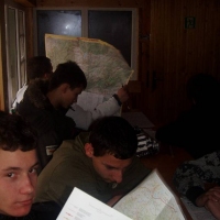 (15/68): Wycieczka: Straconka - Czupel - Gaiki - Prze. u Panienki - Groniczki - Hrobacza  ka - Porbka - Zamek na Woku. 16.11.2008r.