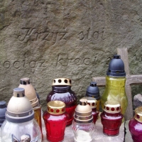 (28/68): Wycieczka: Straconka - Czupel - Gaiki - Prze. u Panienki - Groniczki - Hrobacza  ka - Porbka - Zamek na Woku. 16.11.2008r.