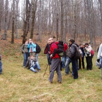 (37/68): Wycieczka: Straconka - Czupel - Gaiki - Prze. u Panienki - Groniczki - Hrobacza  ka - Porbka - Zamek na Woku. 16.11.2008r.