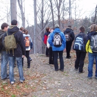 (40/68): Wycieczka: Straconka - Czupel - Gaiki - Prze. u Panienki - Groniczki - Hrobacza  ka - Porbka - Zamek na Woku. 16.11.2008r.