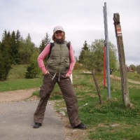 (19/191): Wycieczka turystyczna - Beskid �ywiecki Zwardo� - Wlk. Racza - Przegibek - Bendoszka Wlk. - S�l  2-3.05.2009r.