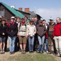 (38/191): Wycieczka turystyczna - Beskid �ywiecki Zwardo� - Wlk. Racza - Przegibek - Bendoszka Wlk. - S�l  2-3.05.2009r.