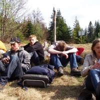 (55/191): Wycieczka turystyczna - Beskid �ywiecki Zwardo� - Wlk. Racza - Przegibek - Bendoszka Wlk. - S�l  2-3.05.2009r.