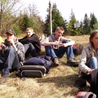 (56/191): Wycieczka turystyczna - Beskid �ywiecki Zwardo� - Wlk. Racza - Przegibek - Bendoszka Wlk. - S�l  2-3.05.2009r.