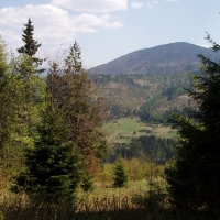 (148/191): Wycieczka turystyczna - Beskid �ywiecki Zwardo� - Wlk. Racza - Przegibek - Bendoszka Wlk. - S�l  2-3.05.2009r.