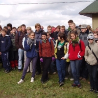 (82/99): XI Grski Rajd Pieszy Modziey Powiatu Pszczyskiego, organizowany w ramach obchodw Raku Przyrody PTTK przez oddzia PTTK Ziemi Pszczyskiej w Pszczynie - Hala Miziowa.
03.10.2009r.