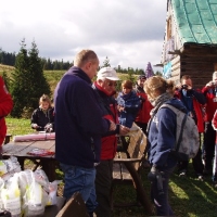 (86/99): XI Grski Rajd Pieszy Modziey Powiatu Pszczyskiego, organizowany w ramach obchodw Raku Przyrody PTTK przez oddzia PTTK Ziemi Pszczyskiej w Pszczynie - Hala Miziowa.
03.10.2009r.