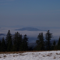 (26/97): Wycieczka turystyczna - Prze. Glinka (845m n.p.m.) - Krawcw Wierch (1084m n.p.m.) - Trzy Kopce (1216m n.p.m.) - Hala Rysianka (1260m n.p.m.) - Hala Lipowska - Zatna