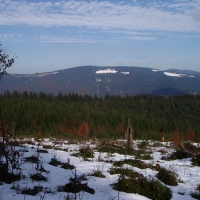 (39/97): Wycieczka turystyczna - Prze. Glinka (845m n.p.m.) - Krawcw Wierch (1084m n.p.m.) - Trzy Kopce (1216m n.p.m.) - Hala Rysianka (1260m n.p.m.) - Hala Lipowska - Zatna