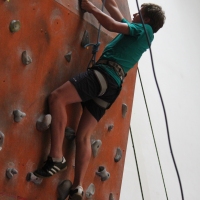 (14/46): Zajcia na ciance wspinaczkowej 10.05.2013