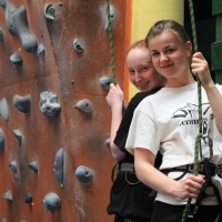 (20/46): Zajcia na ciance wspinaczkowej 10.05.2013