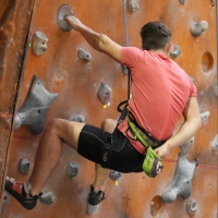 (34/46): Zajcia na ciance wspinaczkowej 10.05.2013