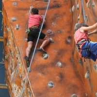 (36/46): Zajcia na ciance wspinaczkowej 10.05.2013