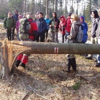 (16/105): Wycieczka turystyczna 21.04.2013r.<br>
Szczyrk - Salmopol - Klimczok - Szyndzielnia - Dbowiec - Bielsko - Biaa