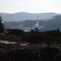(17/105): Wycieczka turystyczna 21.04.2013r.<br>
Szczyrk - Salmopol - Klimczok - Szyndzielnia - Dbowiec - Bielsko - Biaa
