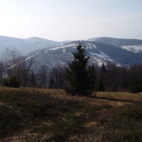 (22/105): Wycieczka turystyczna 21.04.2013r.<br>
Szczyrk - Salmopol - Klimczok - Szyndzielnia - Dbowiec - Bielsko - Biaa