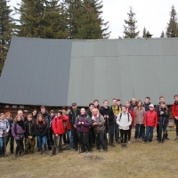 (74/86): Wycieczka na Pilsko 1557 m n.p.m. 06.04.2014r.
