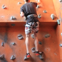 (7/68): Zajcia na ciance wspinaczkowej 14.03.2014