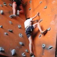 (18/68): Zajcia na ciance wspinaczkowej 14.03.2014