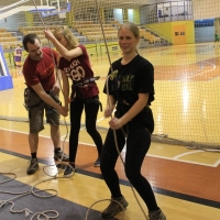 (45/68): Zaj�cia na �ciance wspinaczkowej 14.03.2014