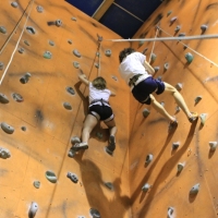 (55/68): Zajcia na ciance wspinaczkowej 14.03.2014