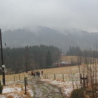 (66/79): Wycieczka na �ys� Hor� 1323 m n.p.m. - 16.03.2014r.