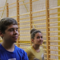 (30/58): Zaj�cia na �ciance wspinaczkowej 12.10.2014r.