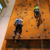 (55/58): Zajcia na ciance wspinaczkowej 12.10.2014r.