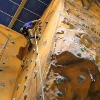 (56/58): Zajcia na ciance wspinaczkowej 12.10.2014r.