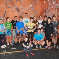 (58/58): Zajcia na ciance wspinaczkowej 12.10.2014r.