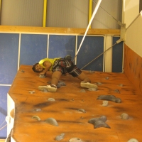 (32/39): Zajcia na ciance wspinaczkowej 24.10.2014r.