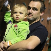 (37/39): Zajcia na ciance wspinaczkowej 24.10.2014r.