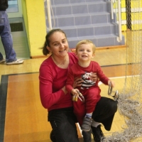 (16/62): Zajcia na ciance wspinaczkowej 09.10.2015r.