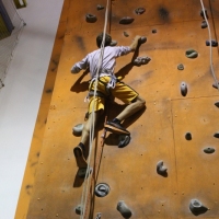 (55/62): Zajcia na ciance wspinaczkowej 09.10.2015r.