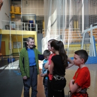 (8/58): Zaj�cia na �ciance wspinaczkowej 10.04.2015r.