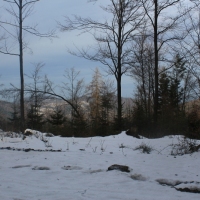 (32/138): Wycieczka g�rska w Beskid Ma�y 09.01.2015r. odPrze�. Kocierskiej przez Potr�jn�, Leskowiec, Gro� Jana Paw�a II do Rzyk Jag�dek