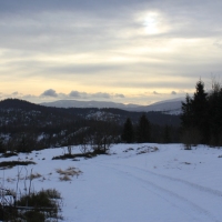(38/138): Wycieczka g�rska w Beskid Ma�y 09.01.2015r. odPrze�. Kocierskiej przez Potr�jn�, Leskowiec, Gro� Jana Paw�a II do Rzyk Jag�dek