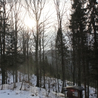 (52/138): Wycieczka g�rska w Beskid Ma�y 09.01.2015r. odPrze�. Kocierskiej przez Potr�jn�, Leskowiec, Gro� Jana Paw�a II do Rzyk Jag�dek