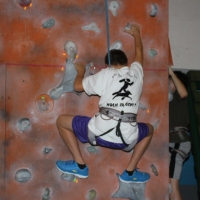 (15/25): Zajcia na ciance wspinaczkowej 25.09.2015r.