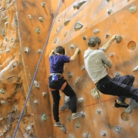 (38/60): Zaj�cia na �ciance wspinaczkowej 27.02.2015r.