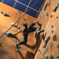 (41/60): Zaj�cia na �ciance wspinaczkowej 27.02.2015r.