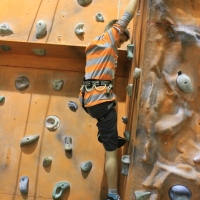 (28/65): Zaj�cia na �ciance wspinaczkowej 27.03.2015r.