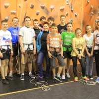(65/65): Zaj�cia na �ciance wspinaczkowej 27.03.2015r.