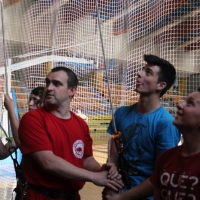 (20/52): Zaj�cia na �ciance wspinaczkowej 29.05.2015r.